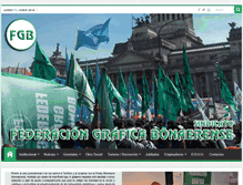 Tablet Screenshot of federaciongrafica.com.ar